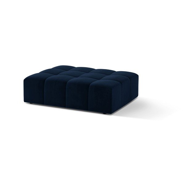 Tamno plavi baršunast tabure Chicago – Cosmopolitan Design-image-1