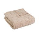Svjetlo smeđa deka od mikropliša 130x160 cm Mid Century – Casa Selección