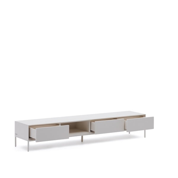 Bijela TV komoda 195x35 cm Vedrana – Kave Home-image-3