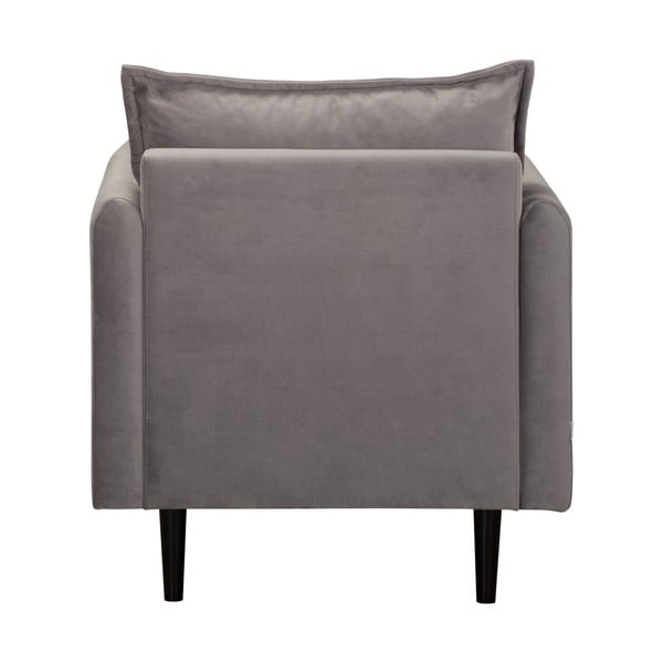 Siva baršunasti fotelja Juli – Ropez-image-4