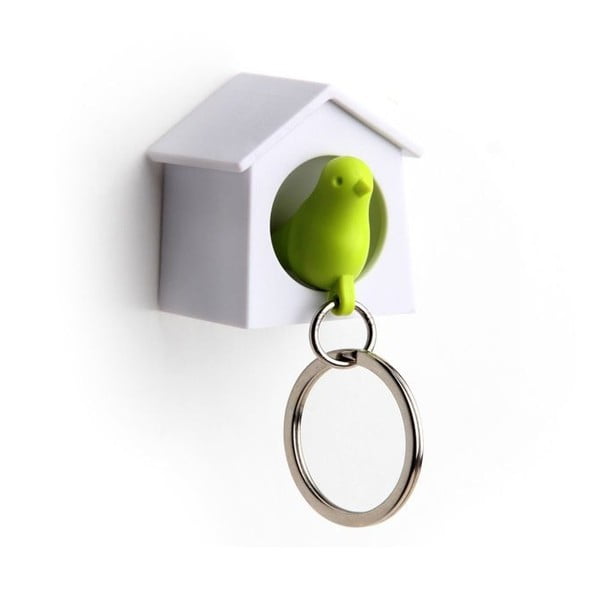 Vješalica za vrapčev ključ u MINI kabini, zelena