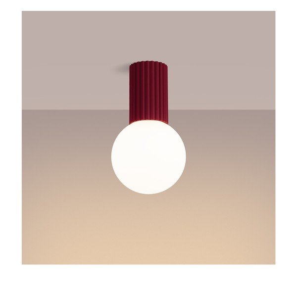 Bordo stropna svjetiljka sa staklenim sjenilom ø 12 cm Orbital – Sollux-image-2