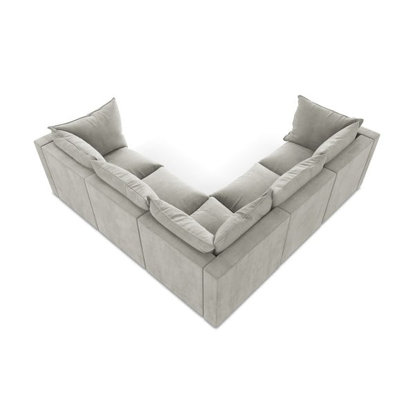 Svijetlo siva kutna garnitura Manao – Makamii-image-3