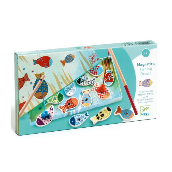Dječja drvena igra s magnetnom ribom Djeco-image-2