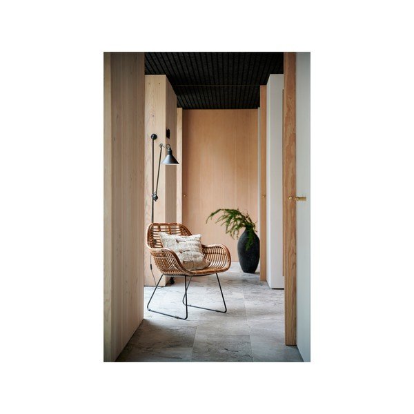 Crna visoka vaza (visina 62,5 cm) Torden – Villa Collection-image-2