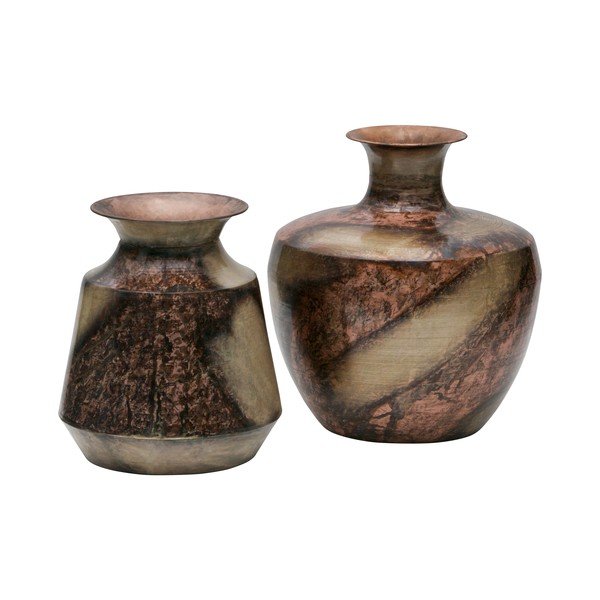 Ukrasna vaza od recikliranog metala BePureHome, ø 30 cm-image-3