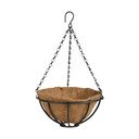 Viseća metalna košara Esschert Design Flower, ⌀ 25,2 cm