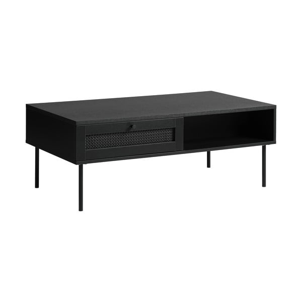 Crni stolić za kavu 60x110 cm Pensacola – Unique Furniture-image-3