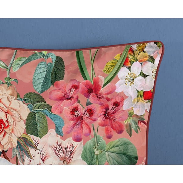 Narančasta posteljina za bračni krevet/za produženi krevet od pamučnog satena 240x220 cm Amalia – Descanso-image-3