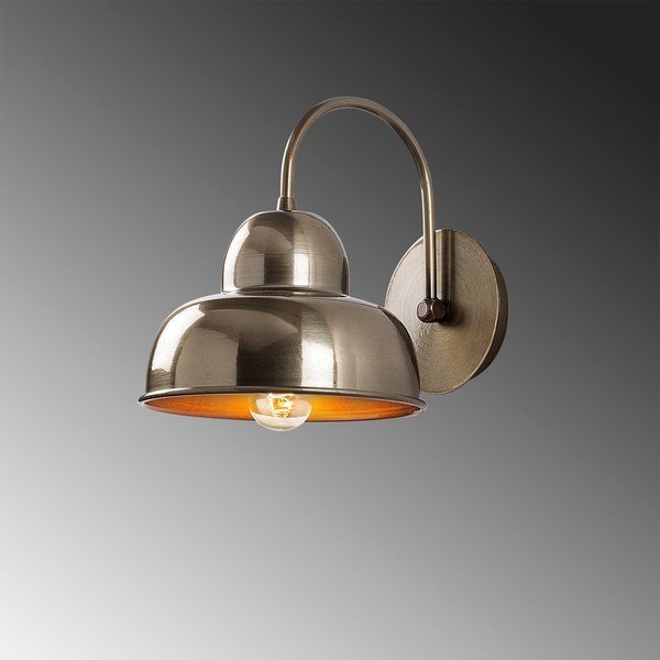 Mjedena zidna lampa ø 20 cm Multan – Opviq lights-image-3