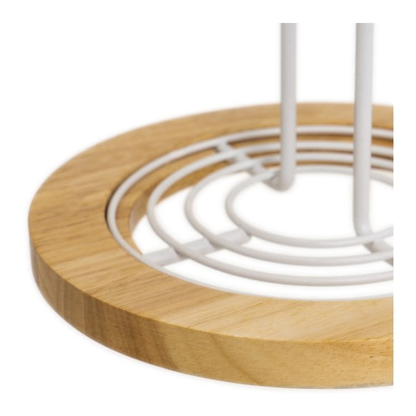 Bijeli/u prirodnoj boji metalni stalak za papirnate ručnike ø 15 cm – Casa Selección-image-3