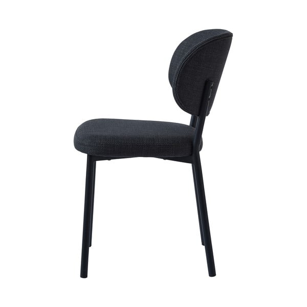 Tamno siva blagovaonska stolica Fowler – Unique Furniture-image-4