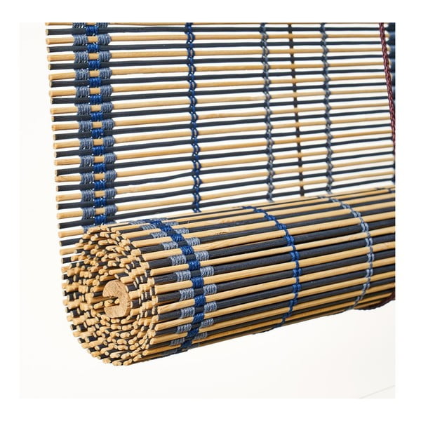 Plavo-smeđa bambus roleta 90x180 cm Natural Life - Casa Selección-image-2