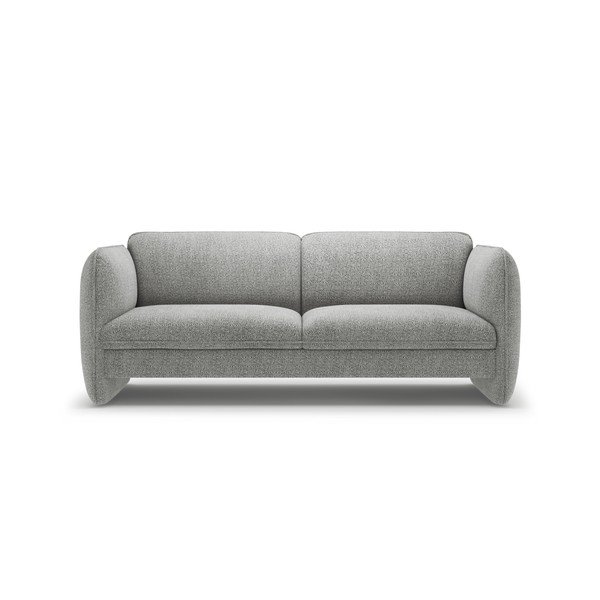 Svijetlo siva sofa od šenila 204 cm Georgia – Micadoni 