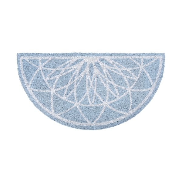 Plava polukružna prostirka od kokosovih vlakna PT LIVING Fairytale coir
