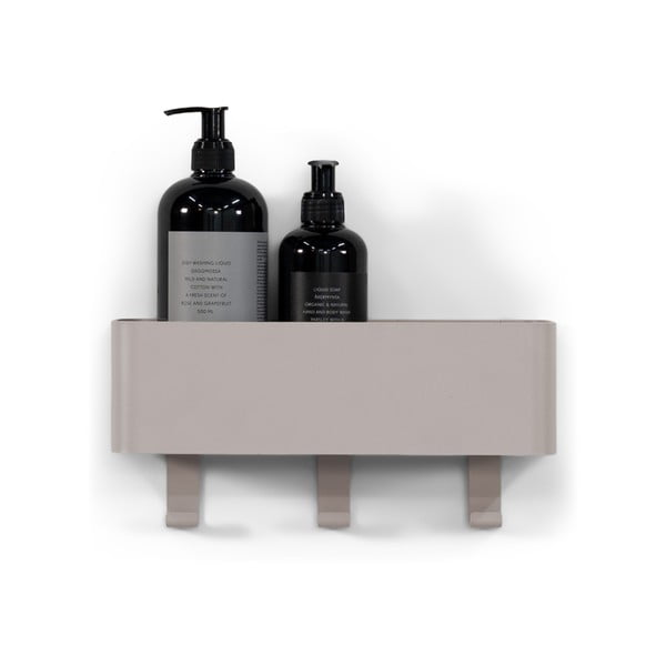 Smeđe-siva željezna zidna kupaonska polica Multi – Spinder Design