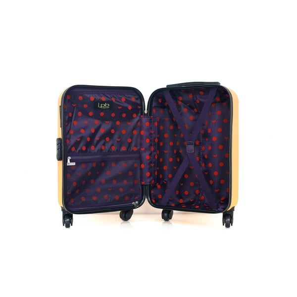 Narančasti kofer na četiri kotača LPB Francis, 31 l-image-3