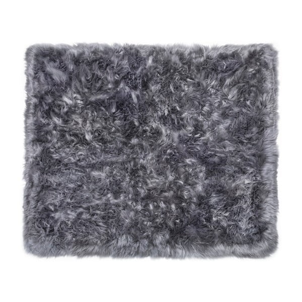 Sivi tepih od ovčje kože Royal Dream Zeland Sheep, 130 x 150 cm