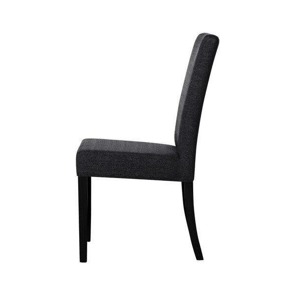 Crna stolica s nogama od crne bukve Ted Lapidus Maison Tonka-image-1