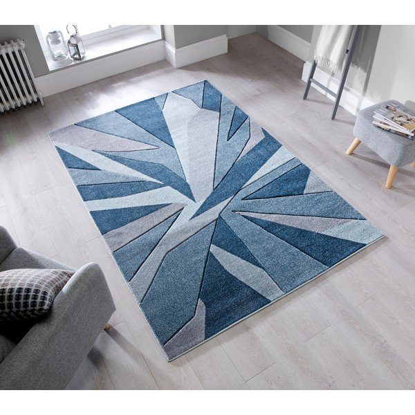 Flair Rugs Shatter Denim, 160 x 230 cm-image-1