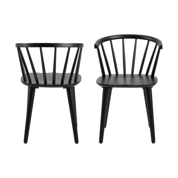 Crna blagovaonska stolica Ida – Actona-image-3