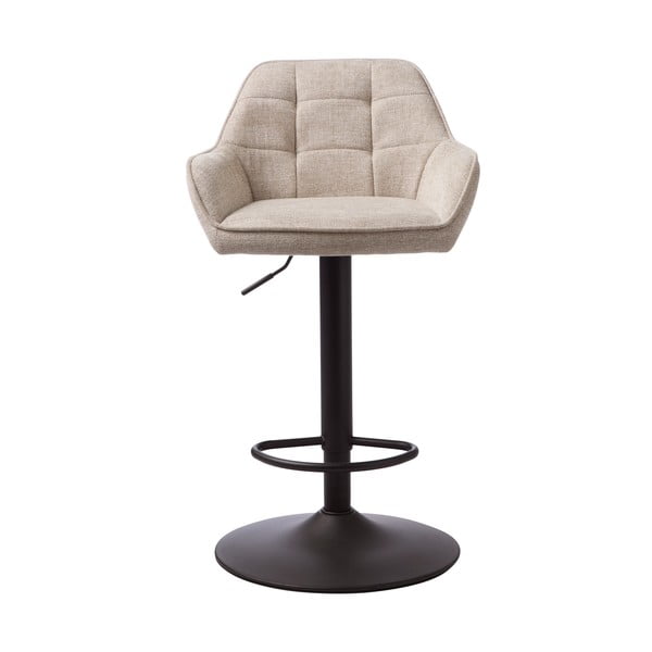 Bež barska stolica podesive visine Nolan – Unique Furniture-image-1