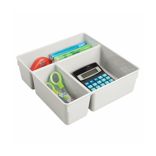 Bijeli organizator InterDesign Clarity Clean-image-3