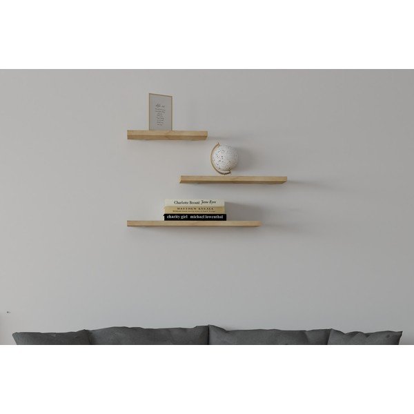 Police u dekoru hrasta u kompletu od 3 kom Leila - Kalune Design-image-4