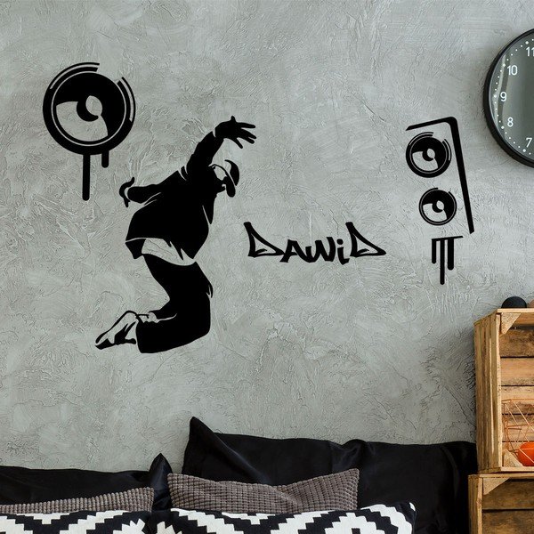 Zidna naljepnica s nazivom Ambiance Hip Hop-image-2