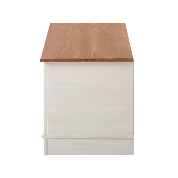 Bijela škrinja od masivnog bora 80x45 cm Anita – Støraa-image-4