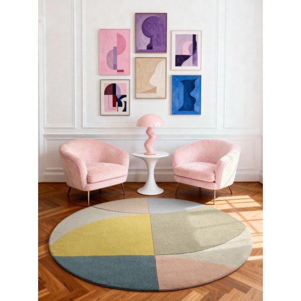 Ručno rađen vunen okrugao tepih ø 160 cm Westminster Savile – Ted Baker-image-1
