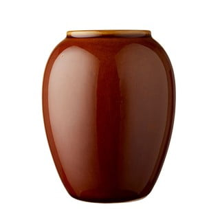 Tamnonarančasta keramička vaza Bitz, visina 12,5 cm