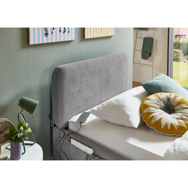 Sivi dječji krevet bez podnice 90x200 cm Cosy – Meise Möbel-image-2