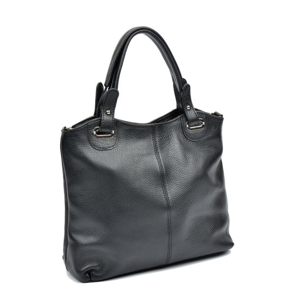Kožna torbica Luisa Vannini Elegantna Nero-image-2