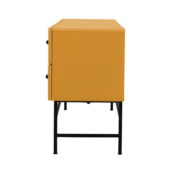 Žuta niska komoda 68,5x68,5 cm Cocktail - Tenzo-image-3