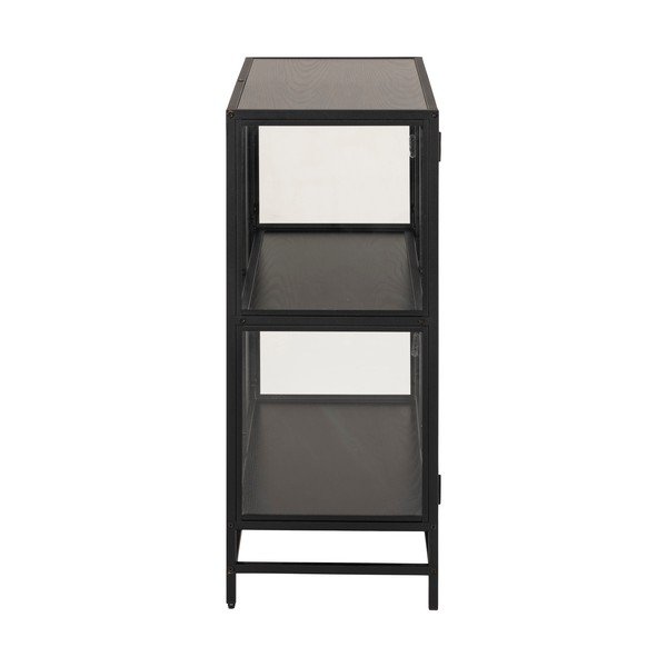 Vitrina Actona Seaford crna, 77 x 86,4 cm-image-4