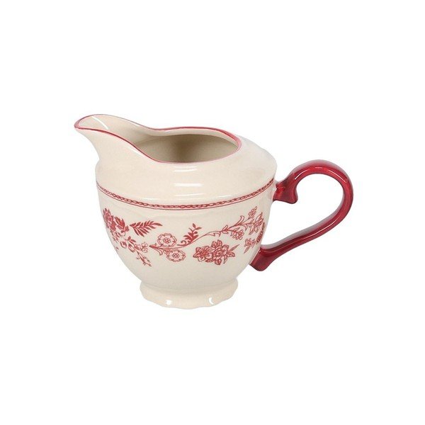 Bordo/boje slonovače porculanski vrč za mlijeko 180 ml Cyril – S|P Collection