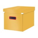 Žuta  kartonska kutija za pohranu s poklopcem 32x36x31 cm Click&Store – Leitz