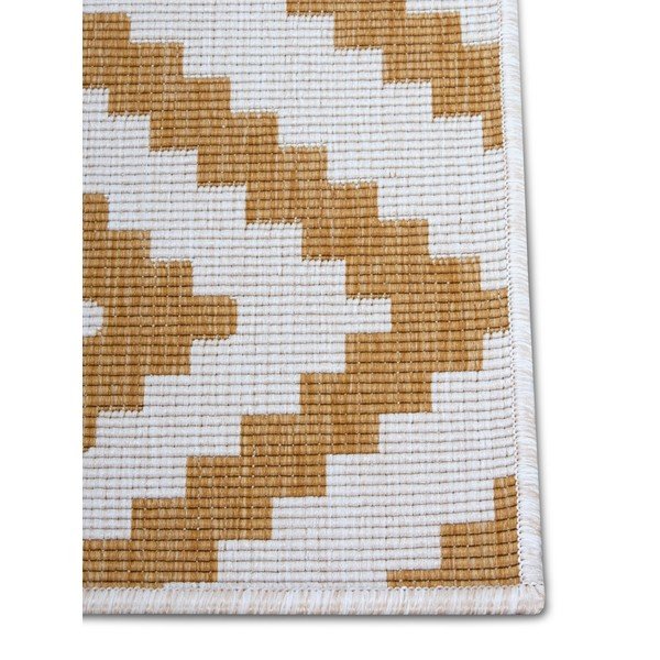 Oker žuti/bijeli vanjski tepih 200x290 cm Malta – NORTHRUGS-image-4
