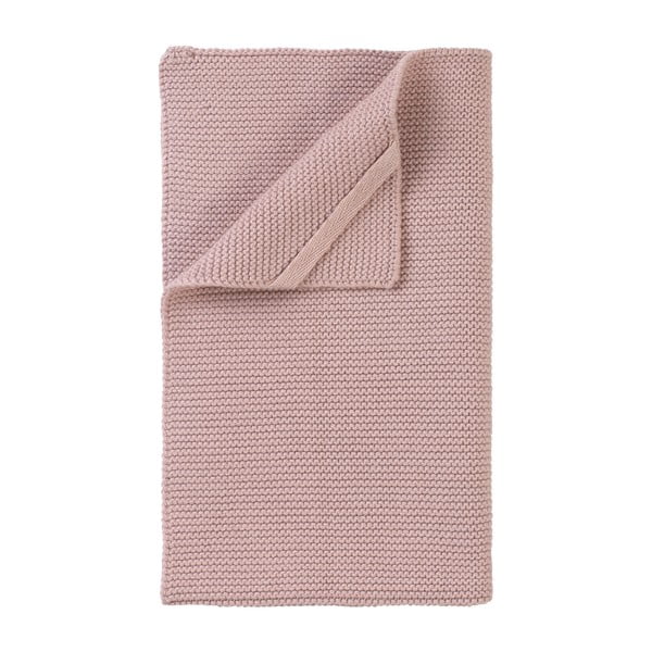 Svijetlo ružičasti pleteni ručnik Blomus Wipe, 55 x 32 cm