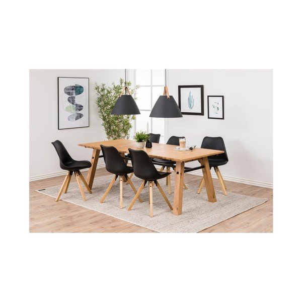 Set od 2 crne blagovaonske stolice Actona Dima-image-3