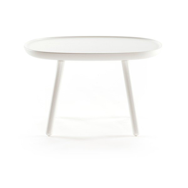 Bijeli stol od prirodnog masivnog drveta EMKO Naïve, 61 x 41 cm-image-1