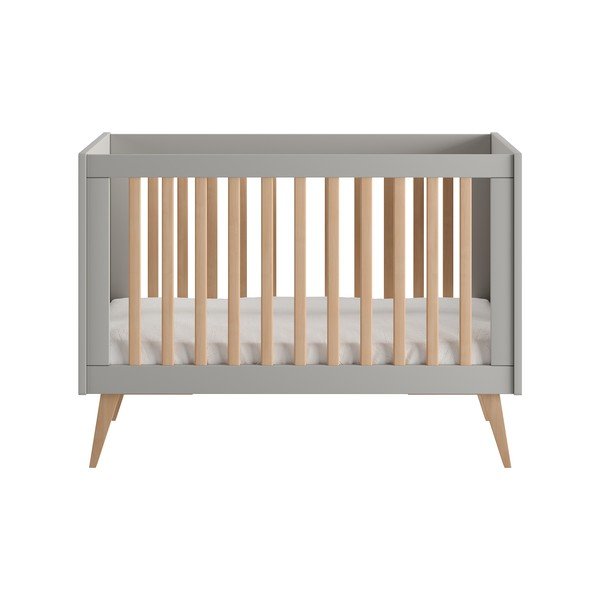 Sivi dječji krevet 60x120 cm Swing – Pinio-image-4