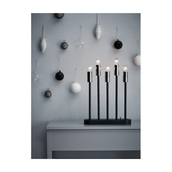 Crni božićni svjetlosni ukras Buster – Markslöjd-image-1