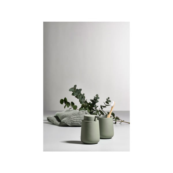 Zeleni dozator sapuna od kamenine Zone Nova One-image-2