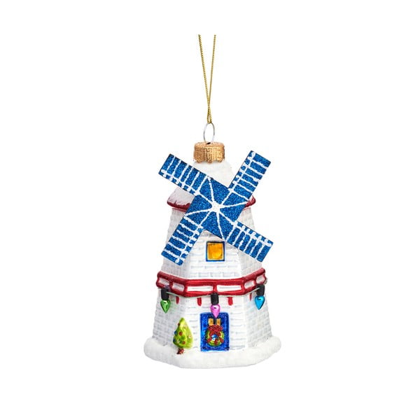 Stakleni ukras za božićno drvce Windmill – Sass & Belle