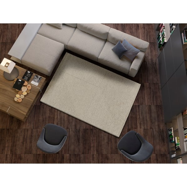 Bež tepih 129x190 cm Pure – Universal-image-1