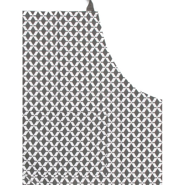 Siva pamučna pregača Tiseco Home Studio Square-image-2