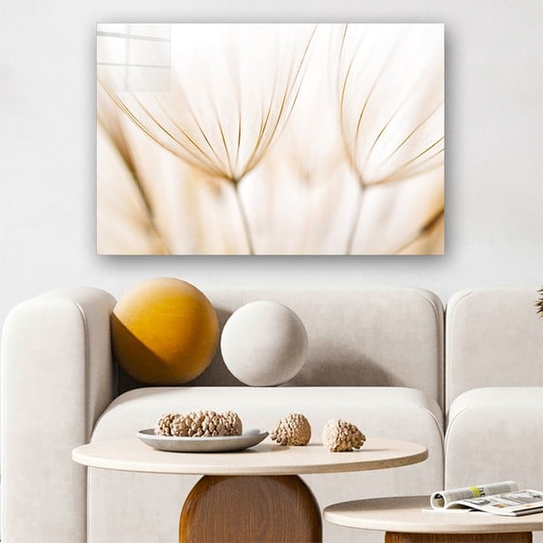 Staklena slika 100x70 cm Fluff - Wallity-image-1