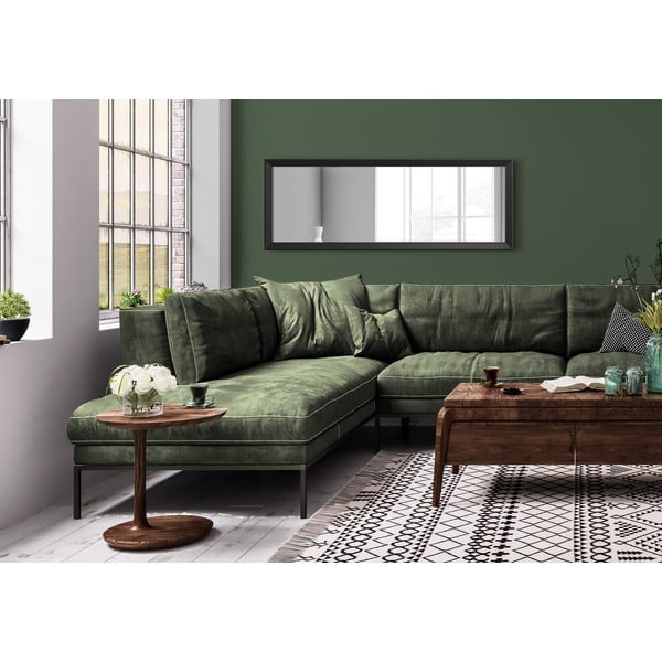 Zidno ogledalo u crnom okviru Styler Paris, 47 x 147 cm-image-1